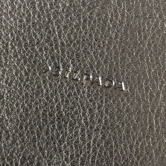 Silpada Zahara Wristlet Wallet Black Pebbled Leather Animal Print Leopard F0004 - Picture 8 of 11